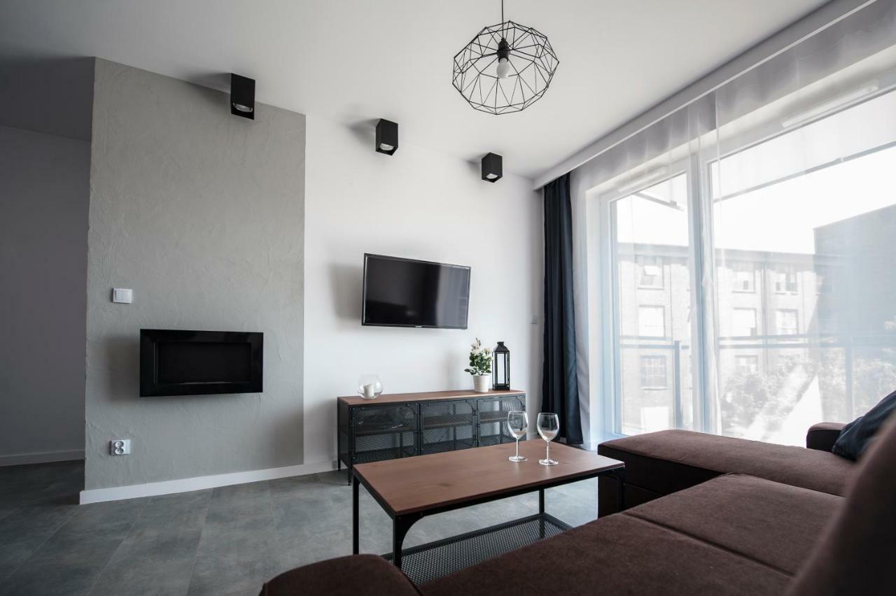 Unique 3City Apartments - Grey Apartment Гданьск Экстерьер фото